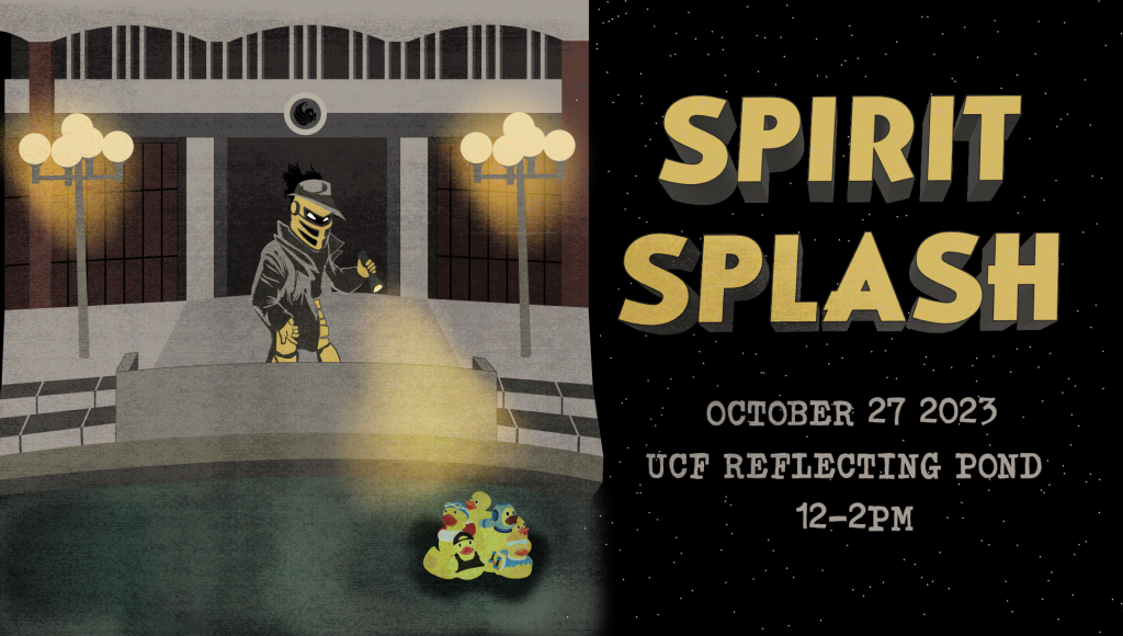 Spirit Splash October 27, 2023 12pm-2pm UCF Reflecting Pond
